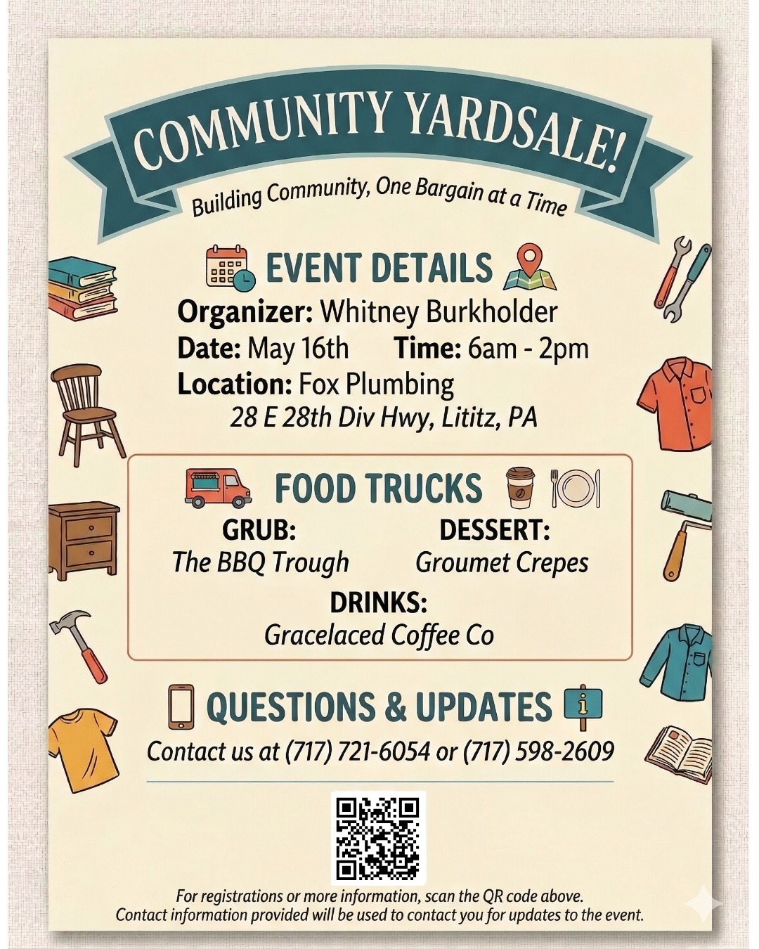 Community Yardsale! Building Community, One Bargain At A Time