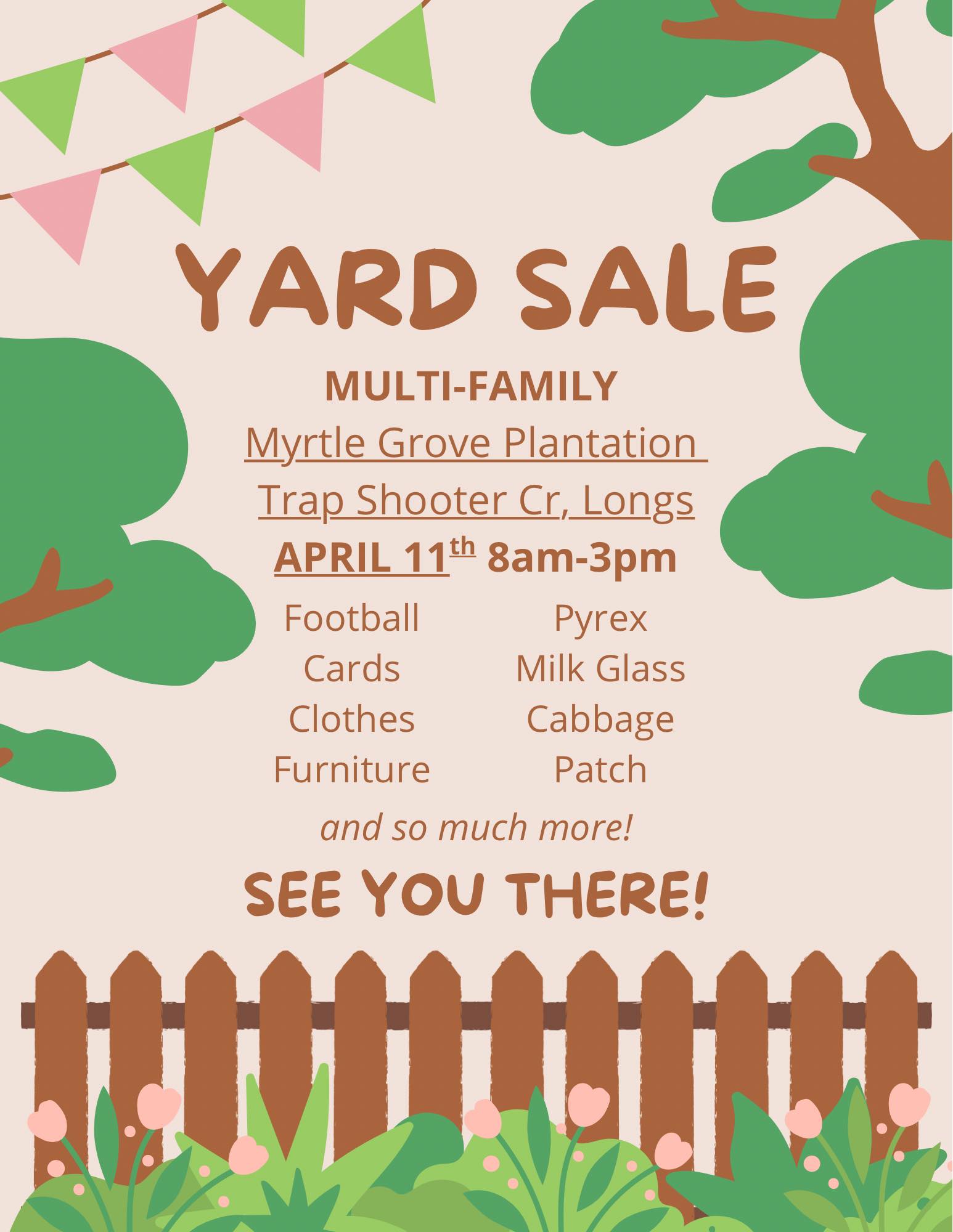 Multi-Family Yard Sale