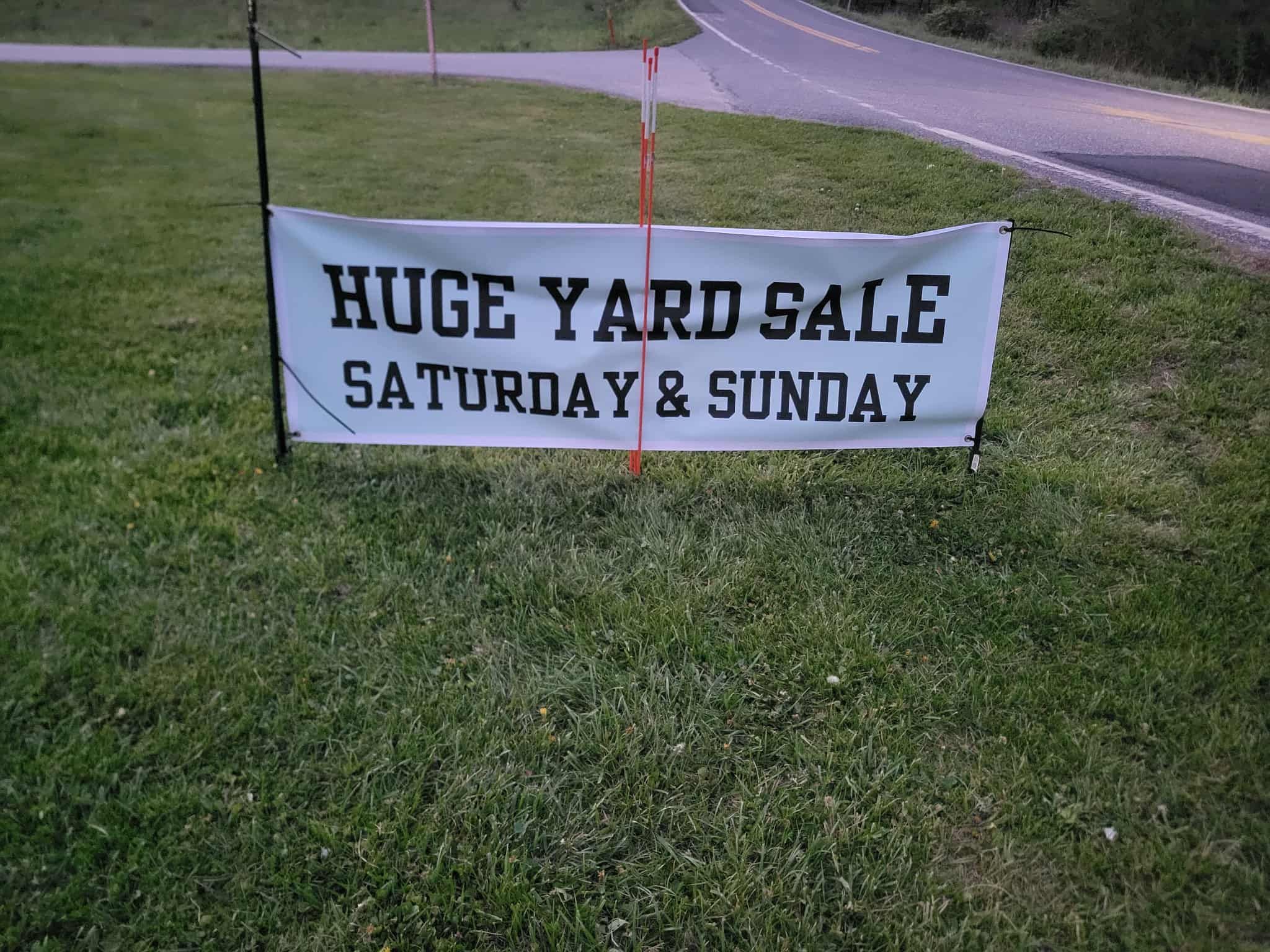 Huge Yard Sale In Thomasville Pennsylvania