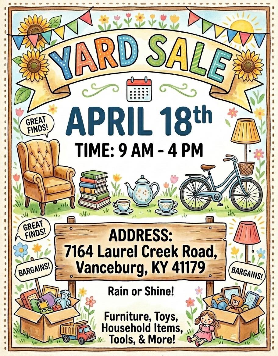 Vanceburg Yard Sale