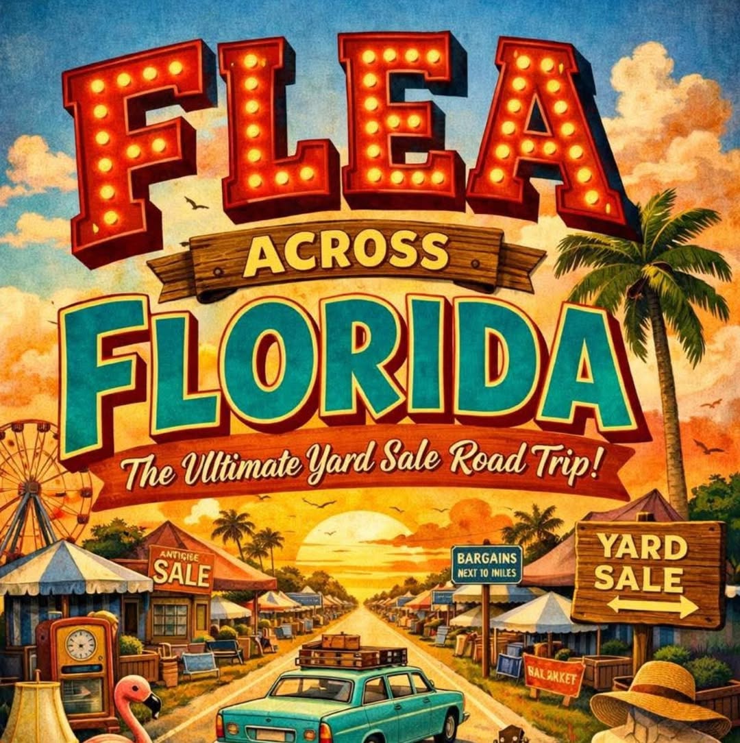 Yard Sale During Flea Across Florida