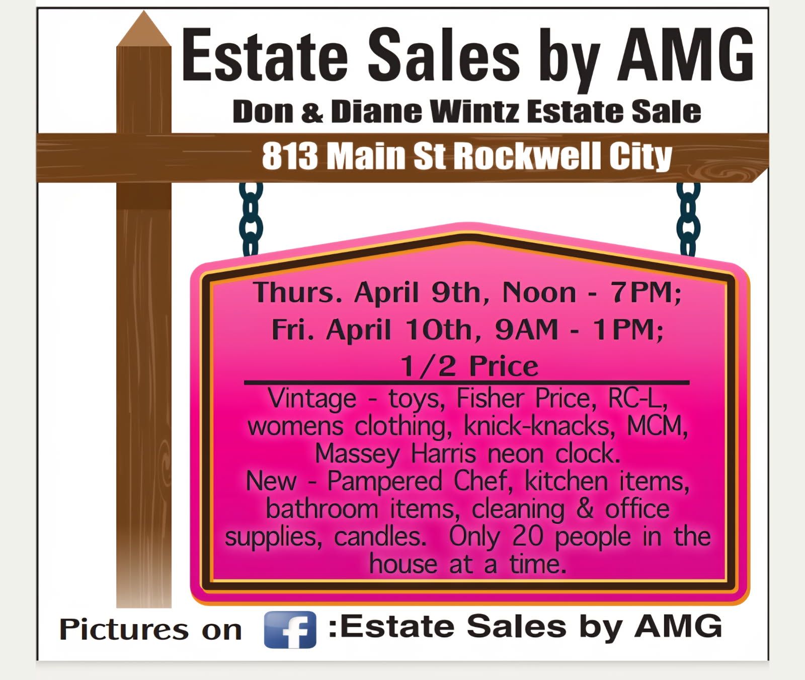 Rockell City Estate Sale