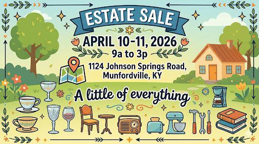 Estate Sale In Munfordville