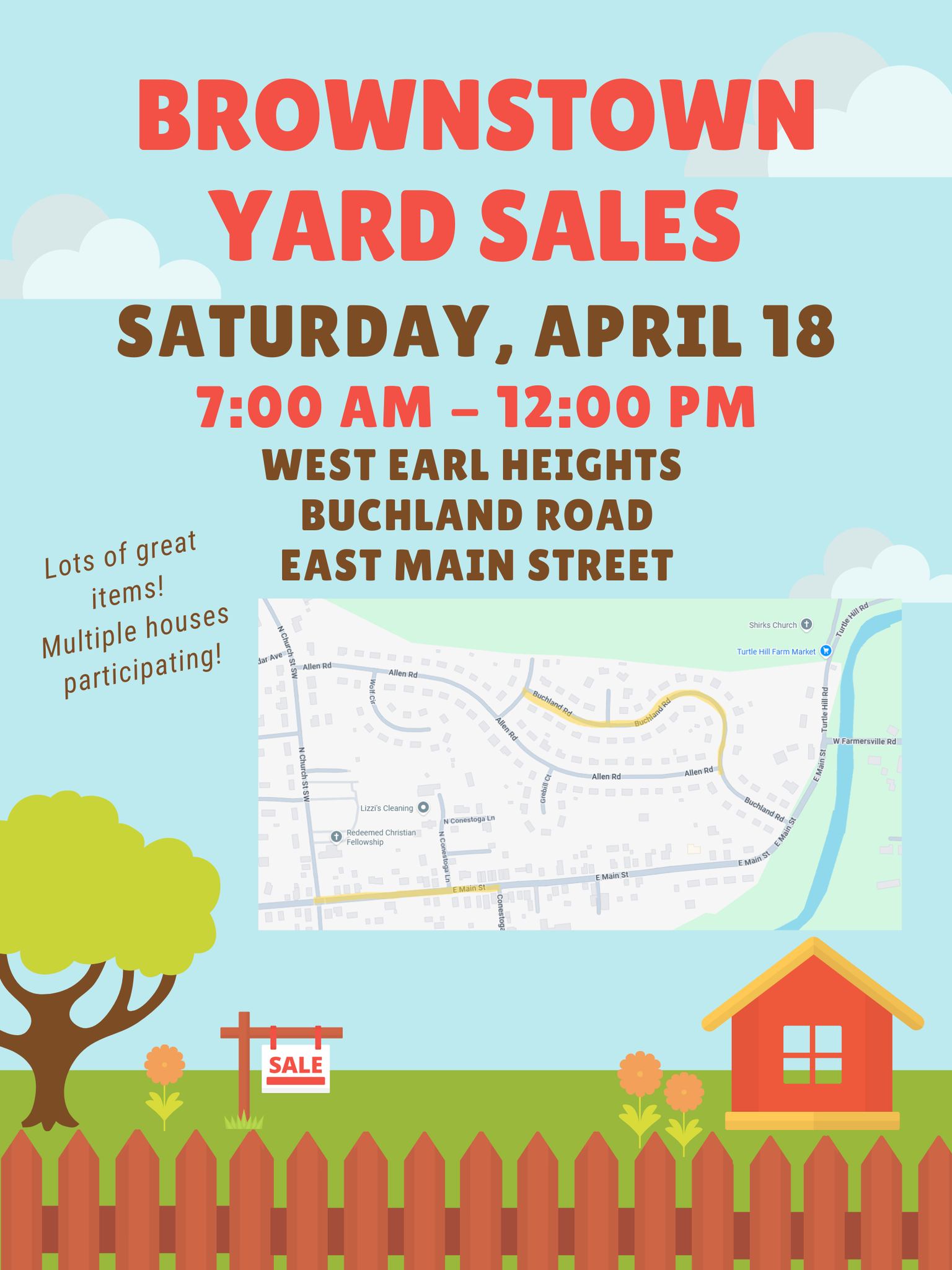 Brownstown Yard Sales