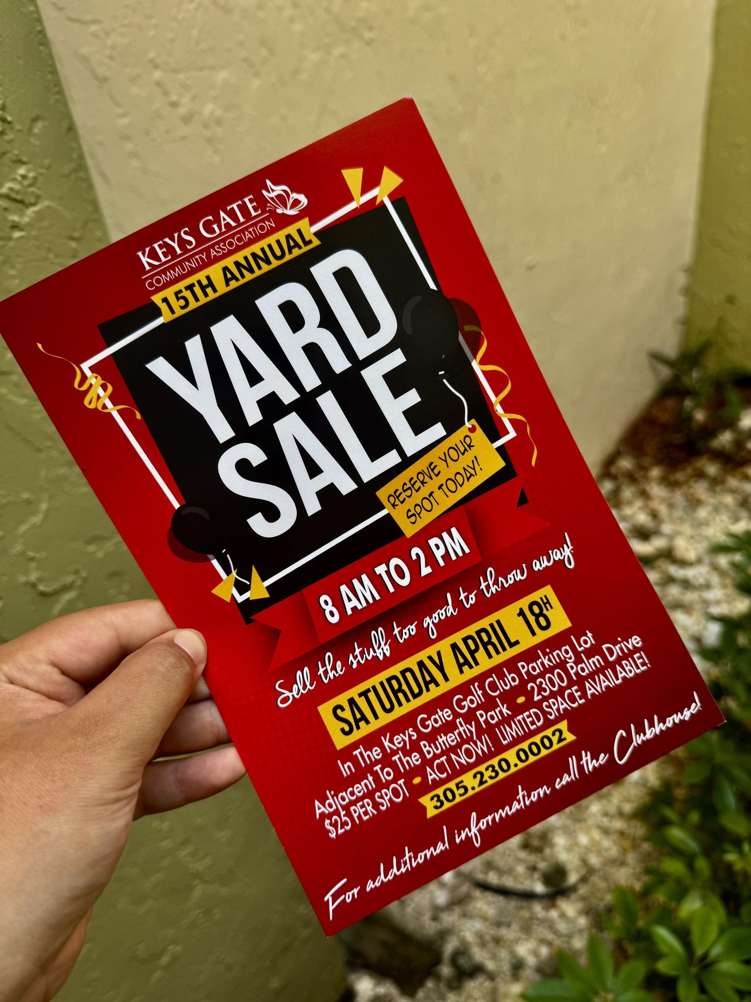Keys Gate Community Yard Sale