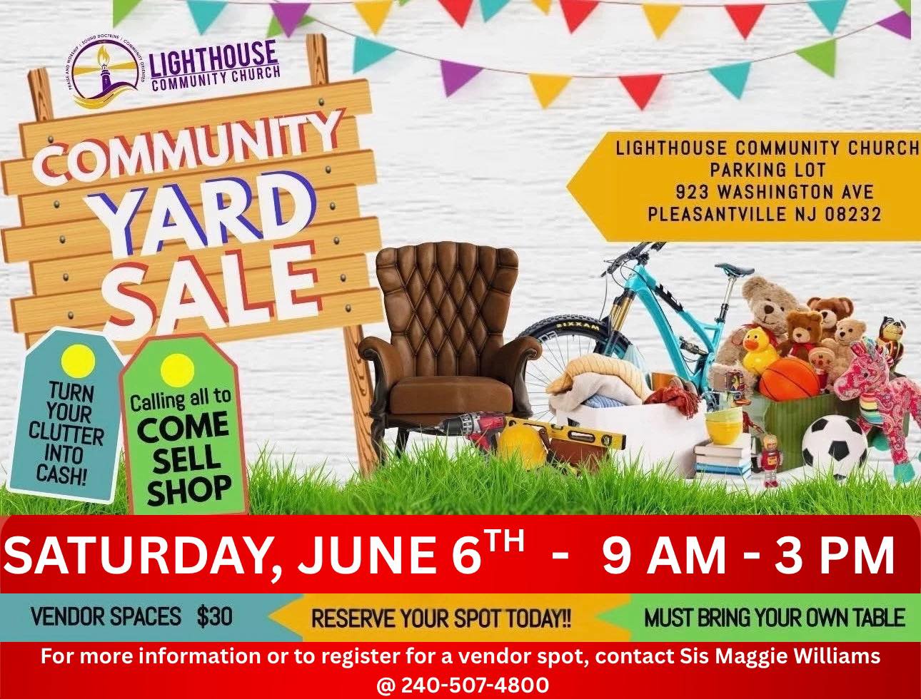 🌟 COMMUNITY YARD SALE 🌟