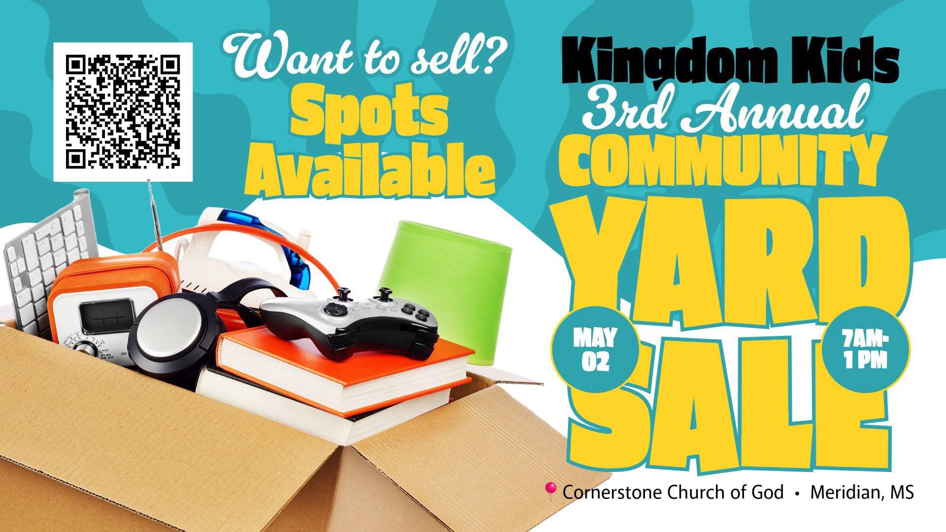 Kingdom Kids 3rd Annual Community Yard Sale