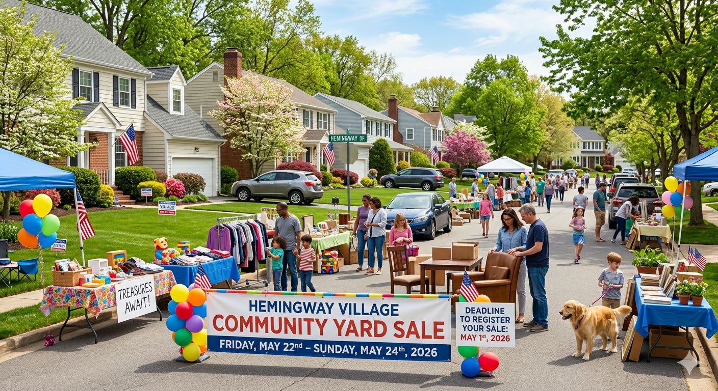 Community Yard Sale Event