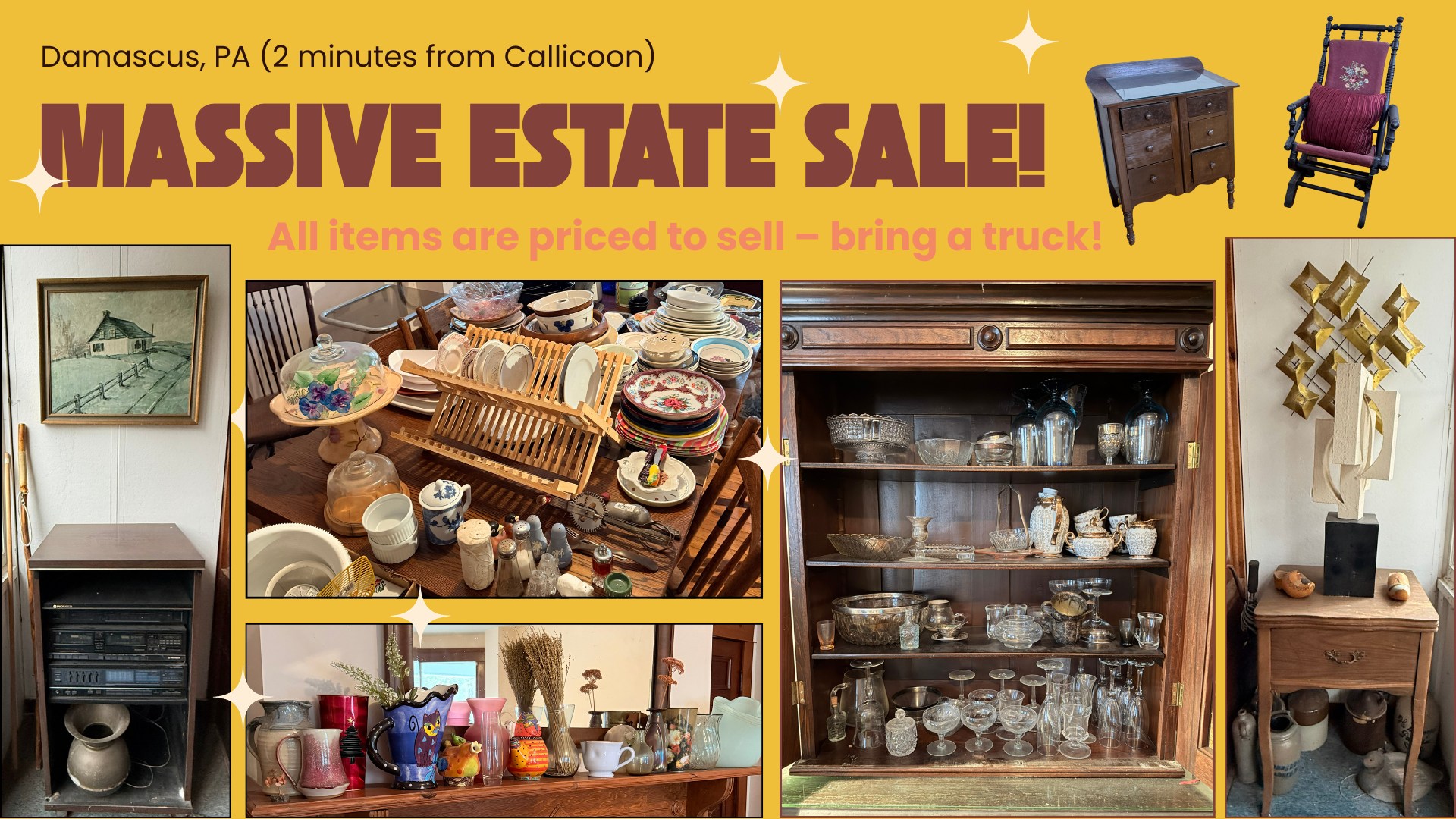 Old Boarding House Estate Sale