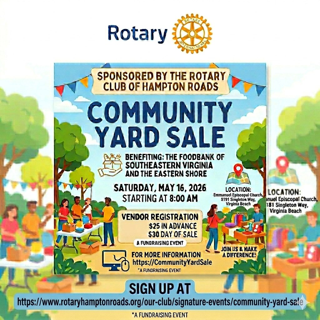 The Quest For Good Community Yard Sale