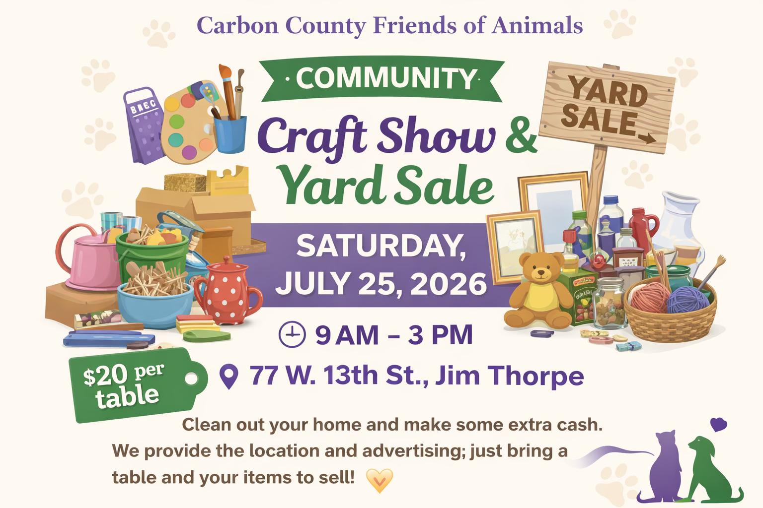 Yard Sale & Craft Show