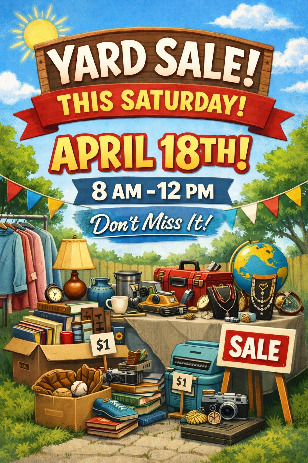 Yard Sale IN Anderson, SC