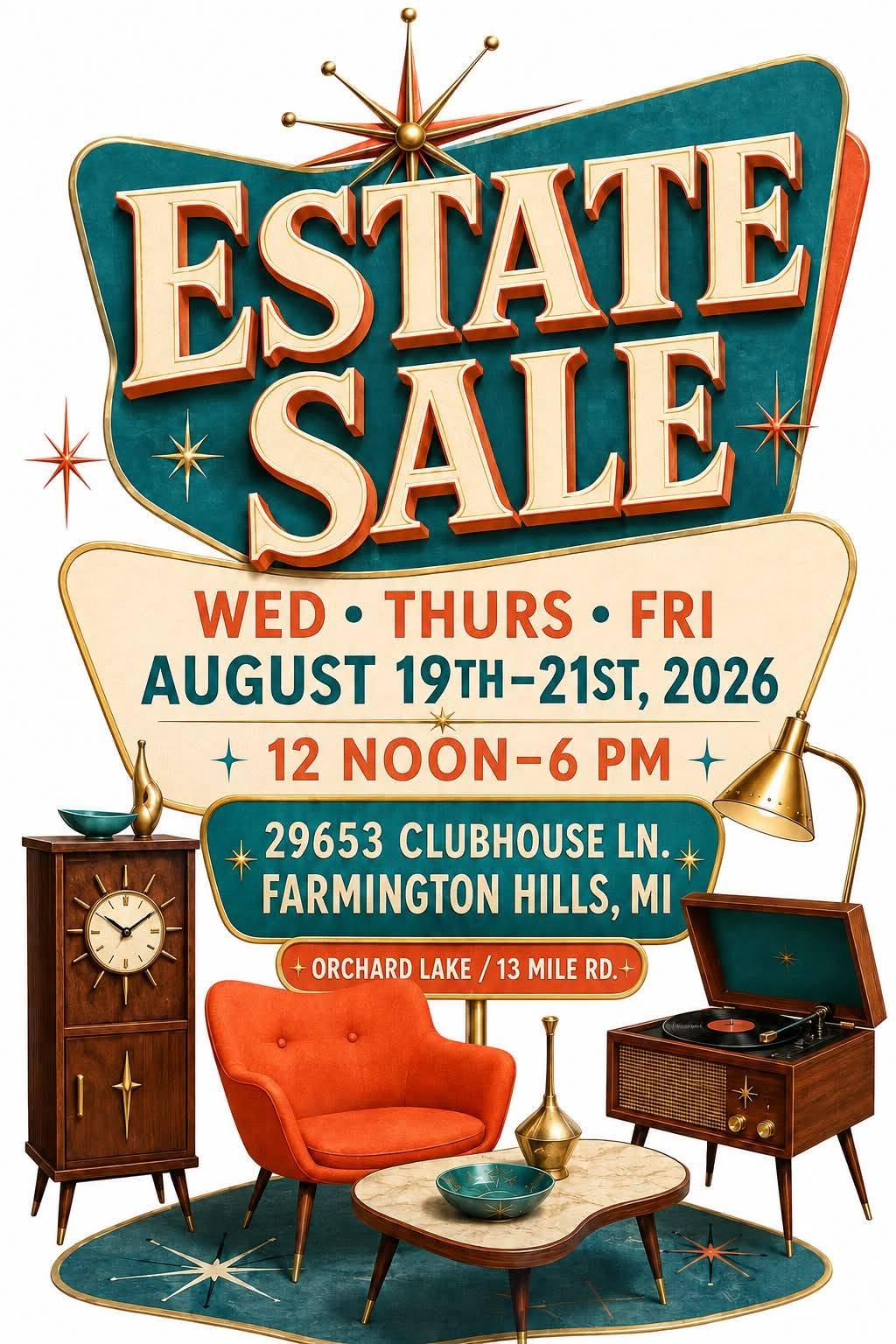 Estate Sale In Farmington Hills