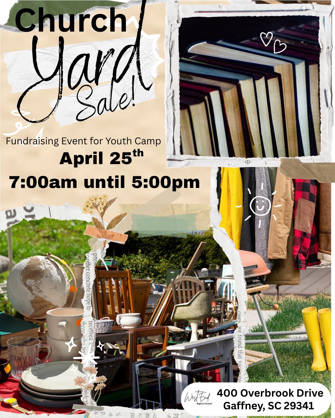 Church Yard Sale!